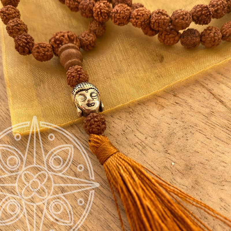 Japamala Nepalí café Buda para concretar sueños, concentración y sabiduría