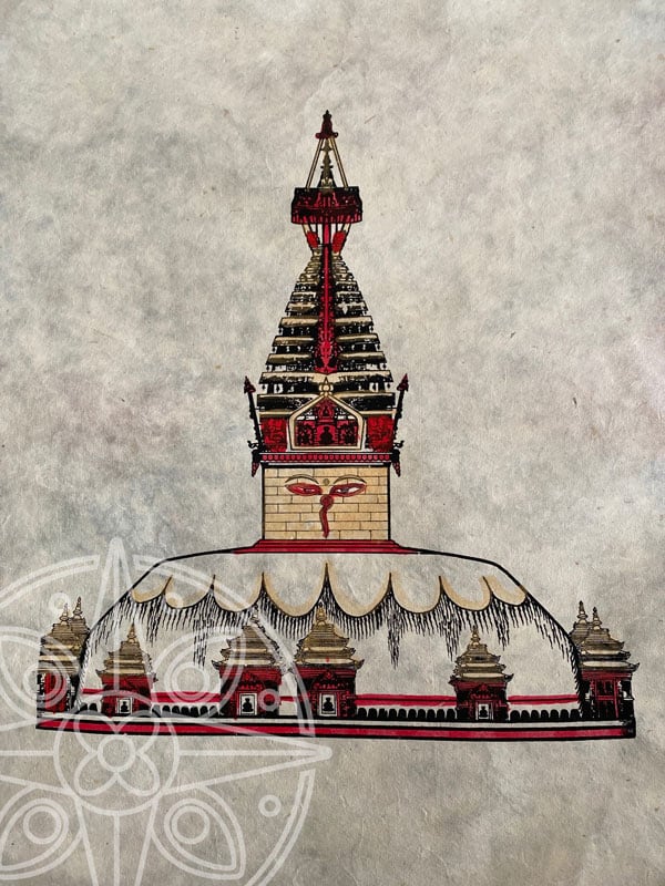 Estupa tibetana de Boudhanath